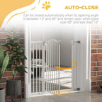 Adjustable Metal Pet Gate - Auto-Close Safety Barrier