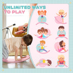 Montessori Wobble Board For Kids, Enhance Balance and Coordination