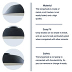 Navy Blue Retro Vintage Lampshade Easy Fit E27 Base Industrial Pendant Metal 36cm Lamp Light Shades