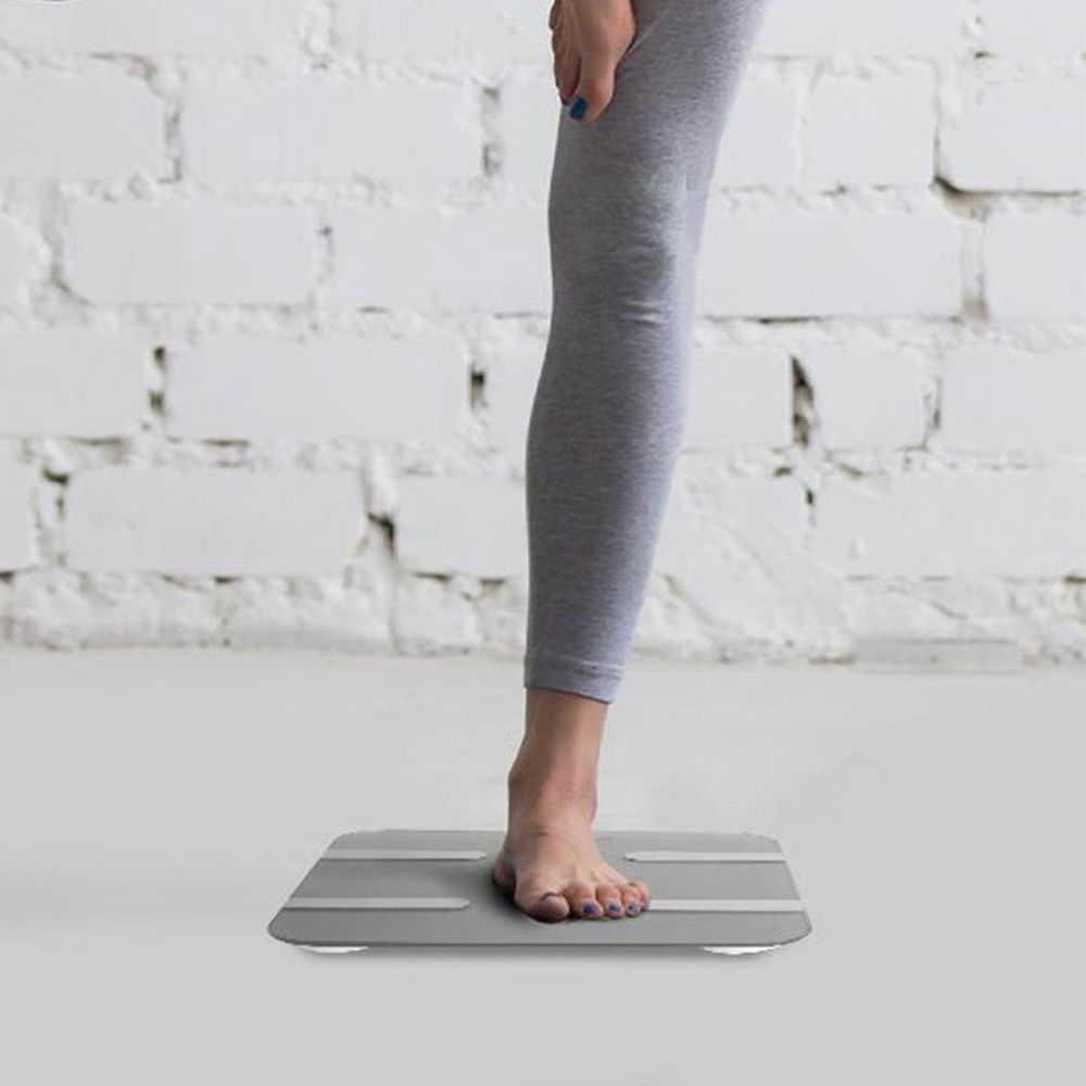 16-in-1 Health Bluetooth Smart Scale, Silver