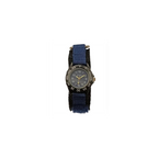 Children Girls & Boys Blue Mini Dial with Velcro Strap Easy Fasten Watch NEEDS RE-BATTERY