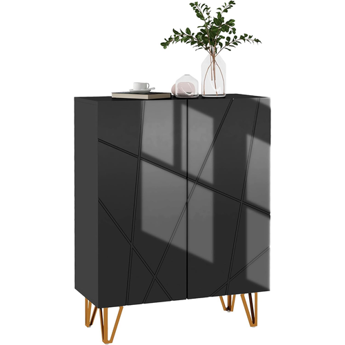 Shoe Storage Cabinet with Soft-Close Hinges and Adjust Shelves