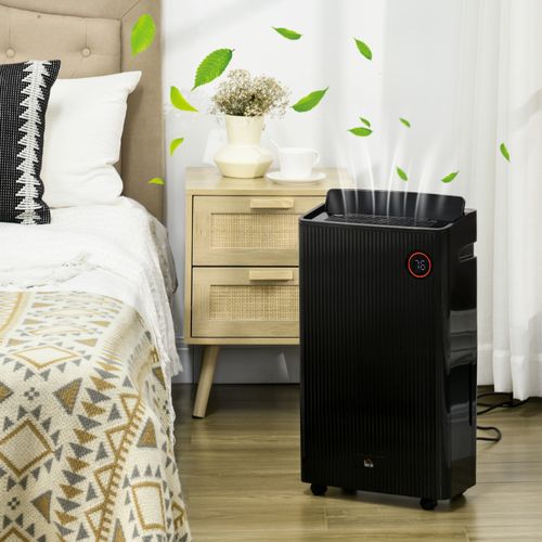 16L/Day Quiet Air Dehumidifier with Purifier, UVC, Ioniser, Timer