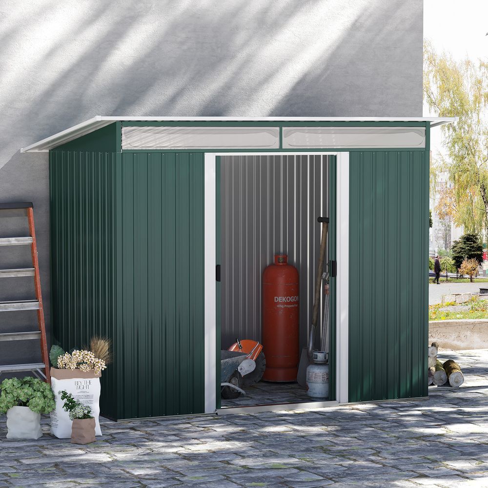Outdoor Storage Shed - Spacious, Durable & Lockable - Ideal for Tools, Equipment & Bikes