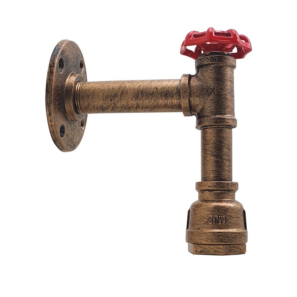 Vintage Industrial Retro arm Water Pipe Valve Lamp E27 For Kitchen Restaurant