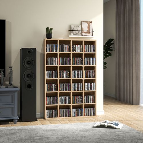 DVD CD Media Storage Rack, Video Display Unit, 89 x 130.5 cm