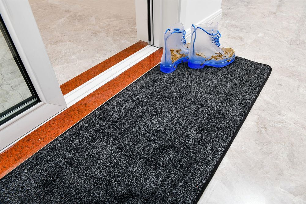 Floor Rug 45 X 150 cm Liner - Dark Grey