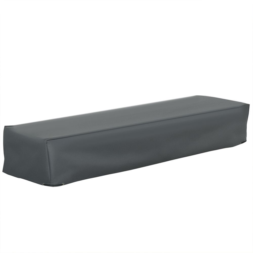 Waterproof & UV Resistant 200x73cm Garden Furniture Cover - Oxford Fabric