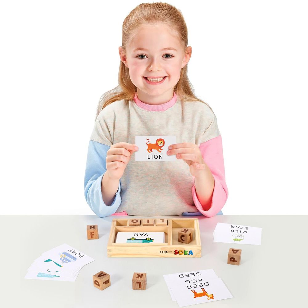 Wooden Spelling Game