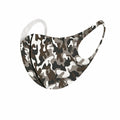 Camo Reusable Face Mask - Washable Brown Mask - Snug Fit