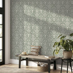 Stag Damask Sage Green - for All Demographics!
