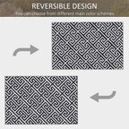 182x274cm Reversible Outdoor Rug - Portable & Durable - for RV Camping & More!