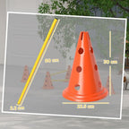 Dog Agility Equipment Set, 3 PCS Adjustable Height Jumping Obstacles