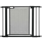 Pressure Fit Safety Gate, Auto Close, 75-103 cm, Black