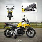 Honda Licensed 12V Kids Electric Motorbike w/ Music Headlights