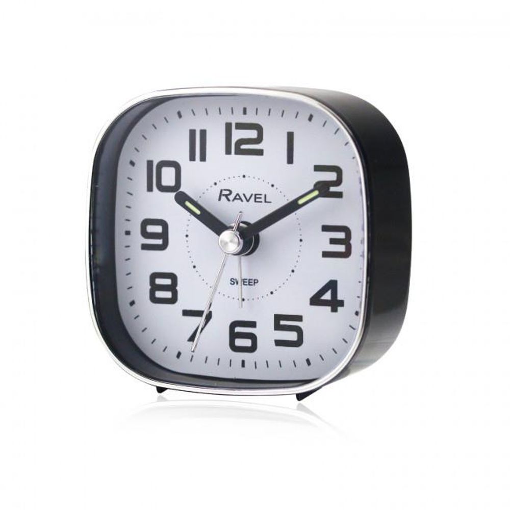 Petite Quartz Alarm Clock - Black.3