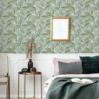 Palm Leaves Green wallpaper