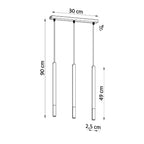 Steel Pendant lamp steel Mozaica modern Design G9