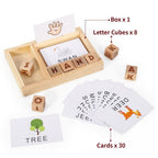 Wooden Spelling Game