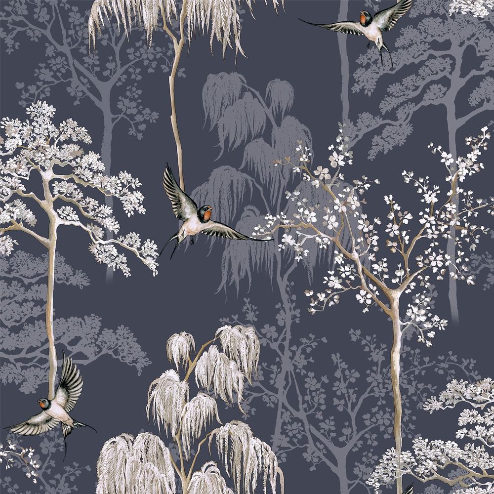 Japanese Garden Blue - for Your Zen Oasis