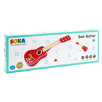 Red Guitar - Hours of Creative Playtime, Realistic Design, Quality, Ideal Gift