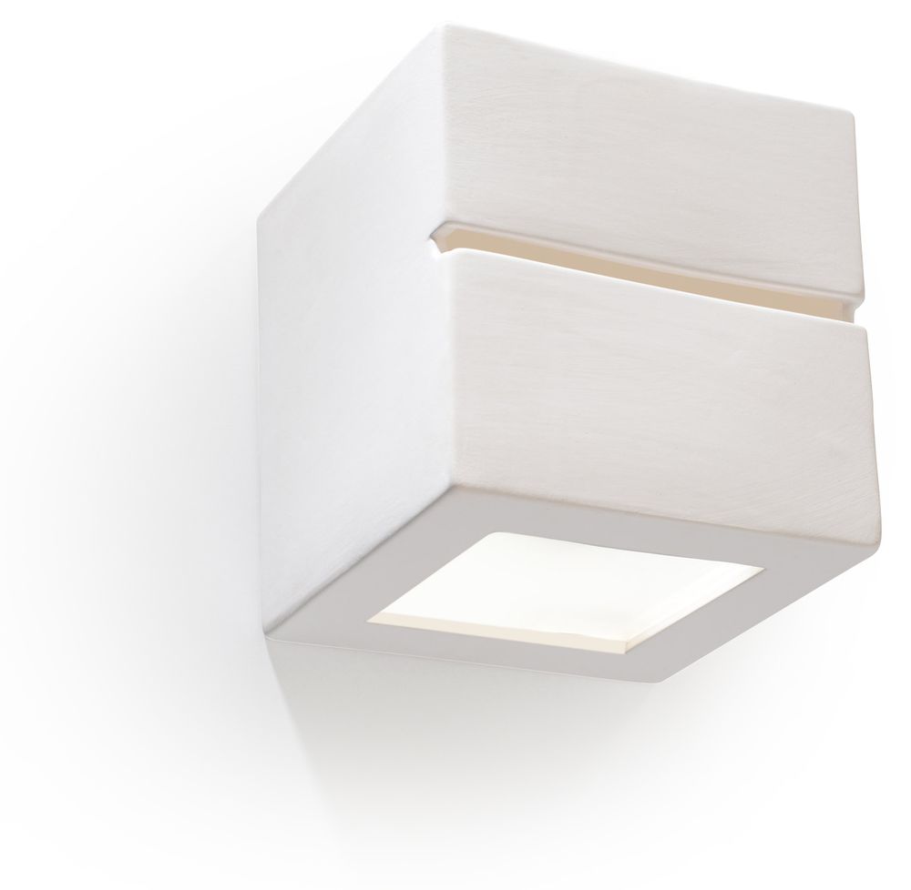 Ceramic LED Wall Lamp - Classic Design, Paintable - Modern Lighting for Living Room, Bedroom, Hallway