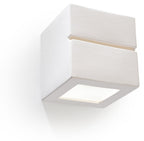 Ceramic LED Wall Lamp - Classic Design, Paintable - Modern Lighting for Living Room, Bedroom, Hallway