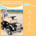 Kids Sliding Car - Licensed Mercedes-Benz 300S - Foot-to-Floor Ride-On