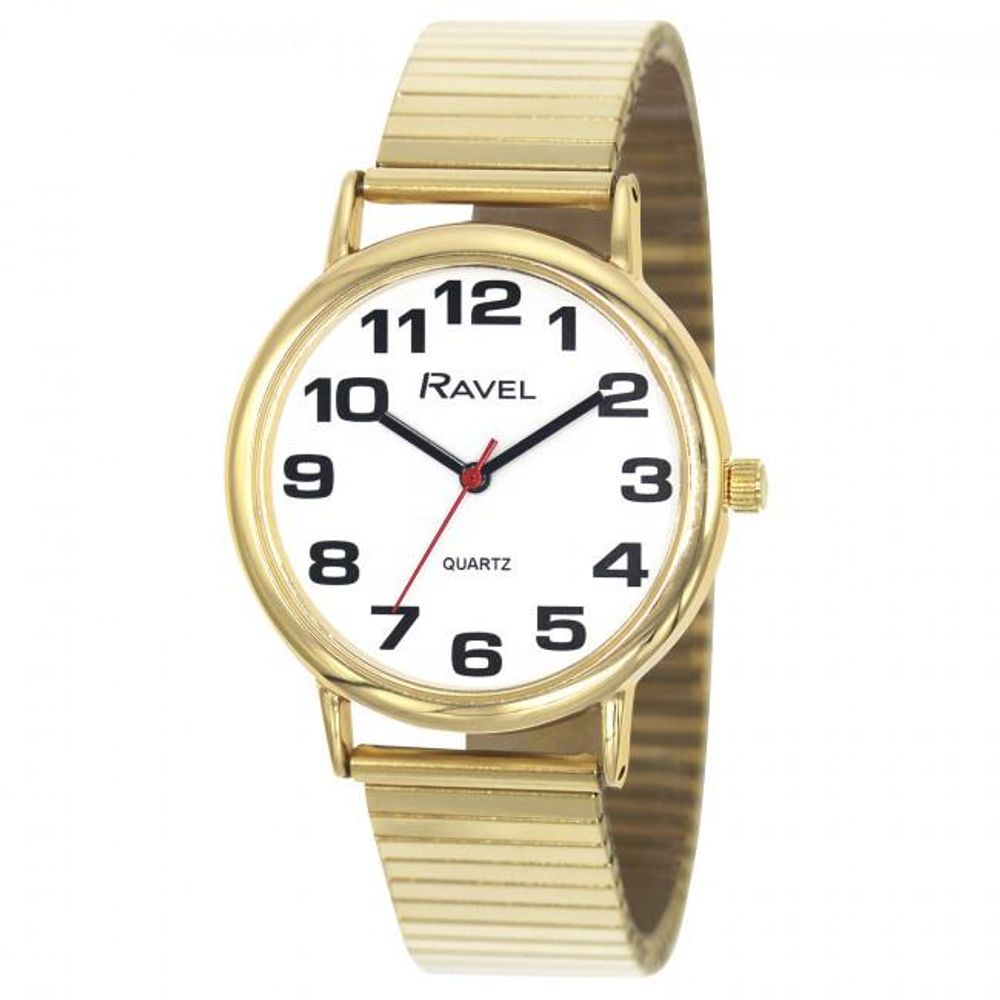 Gilt Expander Strap Watch.1s - Mens Watch