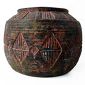 27cm x 36cm Aztec Diamond Large Planter with Fibreglass Detail