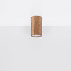 Ceiling lamp wood Zake Scandinavian Design GU10