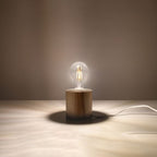 Wooden Desk Lamp - Salgado Scandinavian Design - E27
