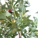 180cm Artificial Natural Look Olive Tree with Wooden Trunk