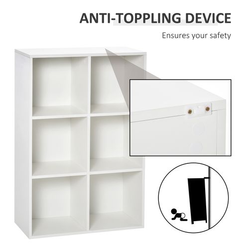 Cubic Cabinet Bookcase Storage Shelves for Home Office