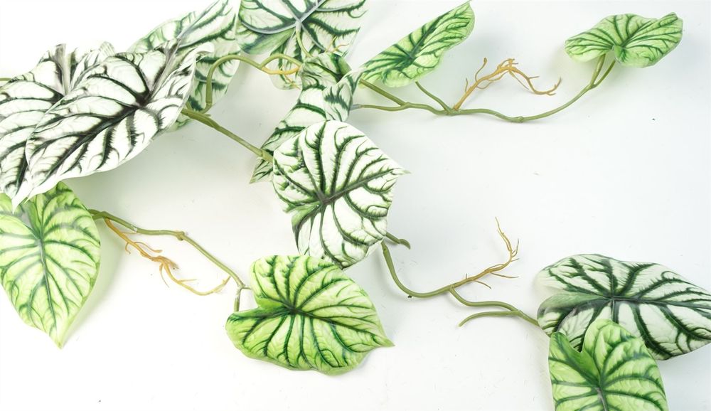 6-Pack: 120cm Fake Alocasia Dragon Scale Trailing Plants