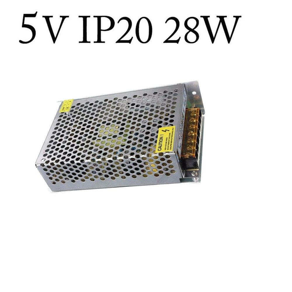DC5V LED Driver Power Supply for LED Strip, GU10 UK - IP20, 240V