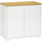 Sideboard Living Room Cabinet with Double Door Cabinet Adjustable Shelf