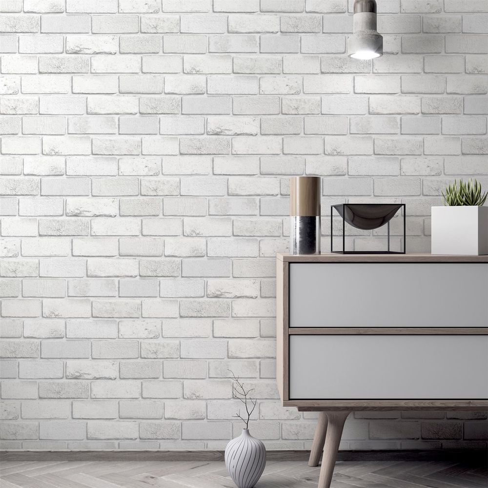 Diamond White Brick - Décor Tiles