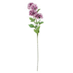 Pack of 6 x 70cm Pink Artificial Carnation Stem - 24 Flowers in Pink