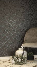 Sequin Geo Black sw9, Attention-Grabbing Design