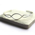 Hope Silver Bangle - 6032 - Gift for Her - Free Gift Box Included