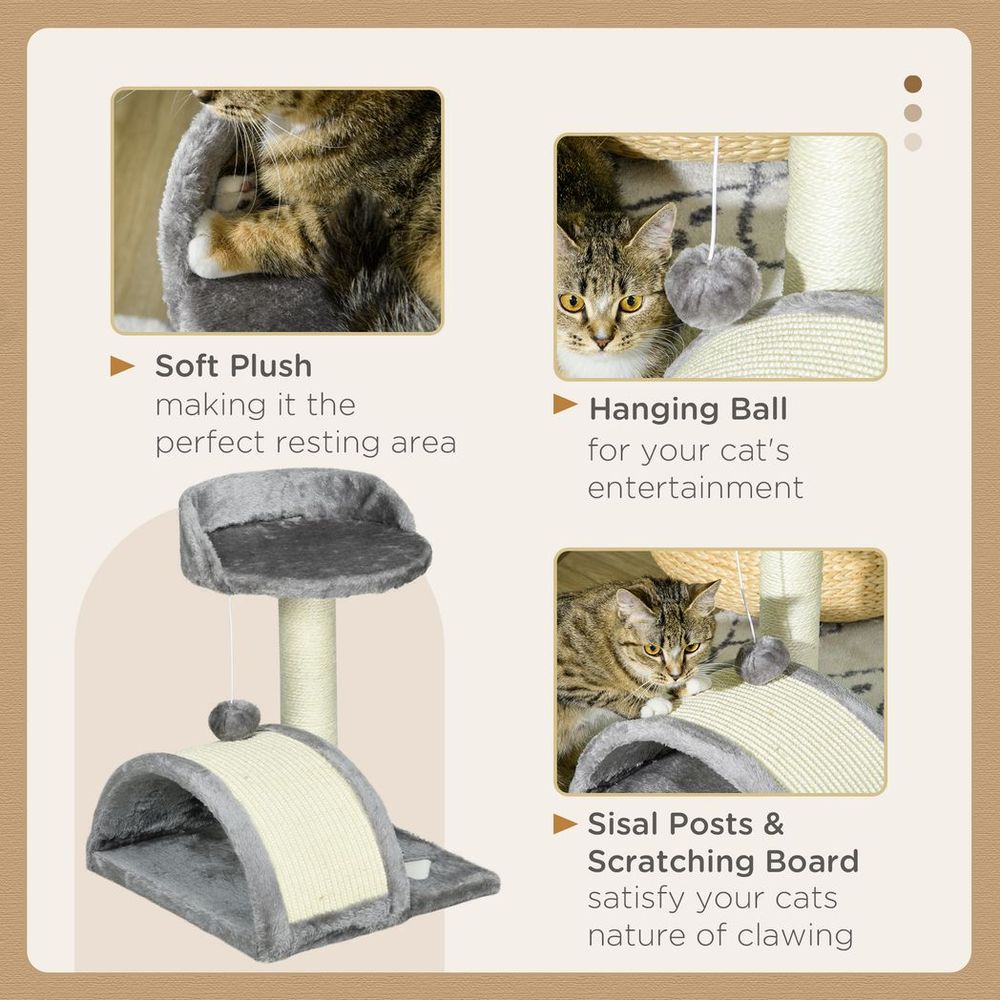 Cat Tree: Scratcher, Activity Centre - Quality, Easy Assembly - for all Cats!