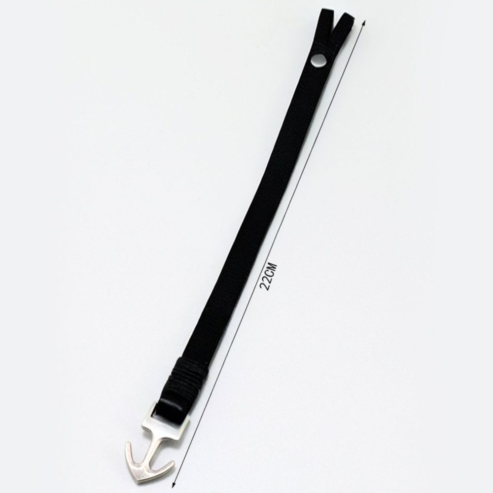 Men's Leather Anchor Bracelet - Ideal Birthday or Christmas Gift