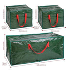Xmas Storage Bags - Protect Your Tree & Decorations - Water-Resistant & Sturdy - Multifunctional - Fits 7ft Trees