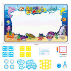 Deluxe Water Doodle Set - Large Drawing Area, Abundant Accessories, Non-Toxic & Eco-Friendly - Gift!