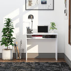White Workstation: Multifunctional, Durable & Efficient - for Offices or Freelancers!