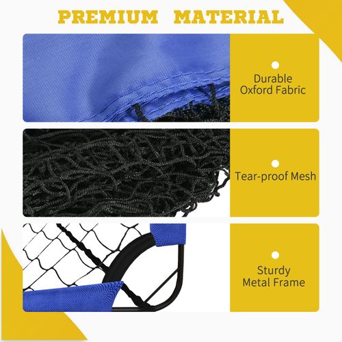Football Goal Folding Outdoor with All Weather Net 6'x3