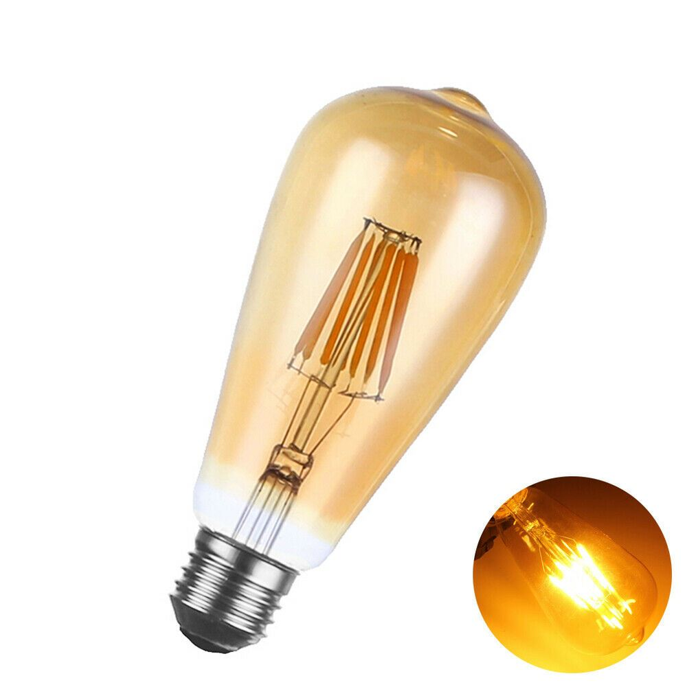 E27 Vintage LED Dimmable Bulbs, 8W Edison Light Bulb