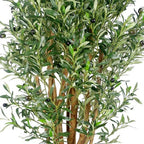 125cm Luxury Artificial Olive Tree Range with Crafted Detail