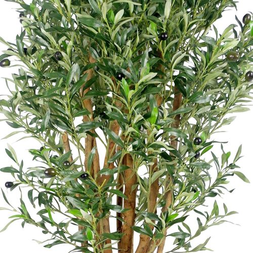 125cm Luxury Artificial Olive Tree Range with Crafted Detail